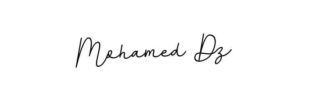 How to make Mohamed Dz name signature. Use BallpointsItalic-DORy9 style for creating short signs online. This is the latest handwritten sign. Mohamed Dz signature style 11 images and pictures png