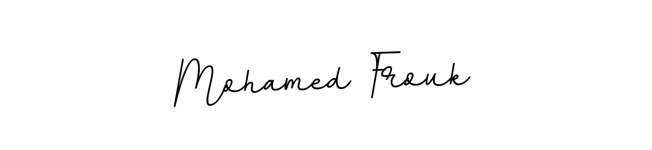 Also we have Mohamed Frouk name is the best signature style. Create professional handwritten signature collection using BallpointsItalic-DORy9 autograph style. Mohamed Frouk signature style 11 images and pictures png