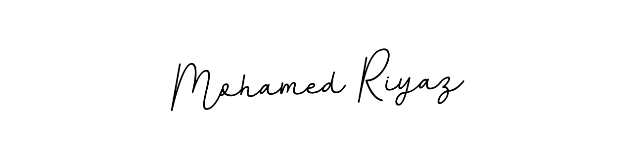 How to make Mohamed Riyaz name signature. Use BallpointsItalic-DORy9 style for creating short signs online. This is the latest handwritten sign. Mohamed Riyaz signature style 11 images and pictures png