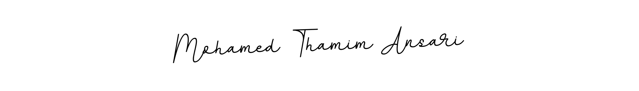 It looks lik you need a new signature style for name Mohamed Thamim Ansari. Design unique handwritten (BallpointsItalic-DORy9) signature with our free signature maker in just a few clicks. Mohamed Thamim Ansari signature style 11 images and pictures png