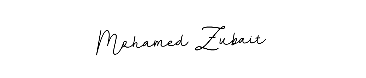 Create a beautiful signature design for name Mohamed Zubait. With this signature (BallpointsItalic-DORy9) fonts, you can make a handwritten signature for free. Mohamed Zubait signature style 11 images and pictures png