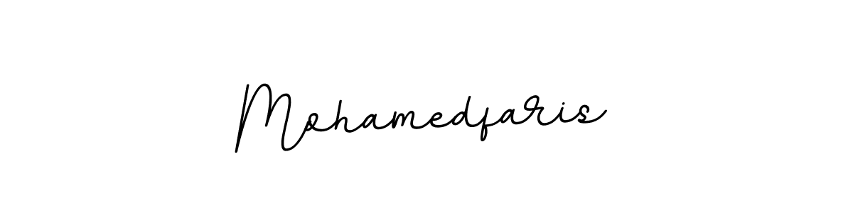 How to make Mohamedfaris signature? BallpointsItalic-DORy9 is a professional autograph style. Create handwritten signature for Mohamedfaris name. Mohamedfaris signature style 11 images and pictures png