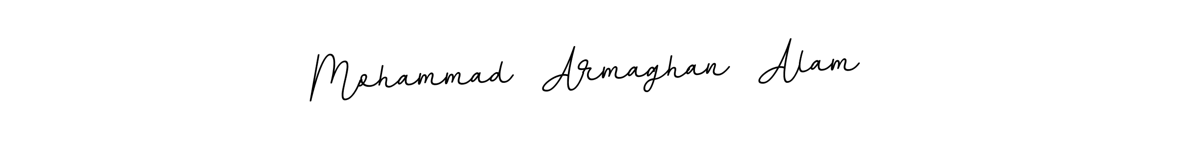 Use a signature maker to create a handwritten signature online. With this signature software, you can design (BallpointsItalic-DORy9) your own signature for name Mohammad  Armaghan  Alam. Mohammad  Armaghan  Alam signature style 11 images and pictures png