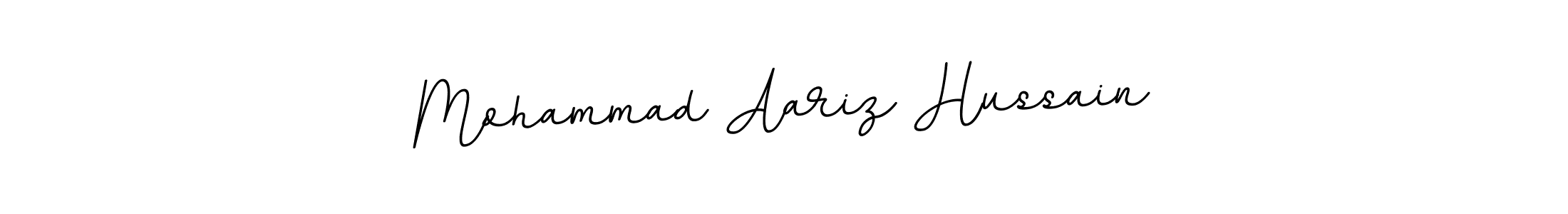 How to make Mohammad Aariz Hussain signature? BallpointsItalic-DORy9 is a professional autograph style. Create handwritten signature for Mohammad Aariz Hussain name. Mohammad Aariz Hussain signature style 11 images and pictures png