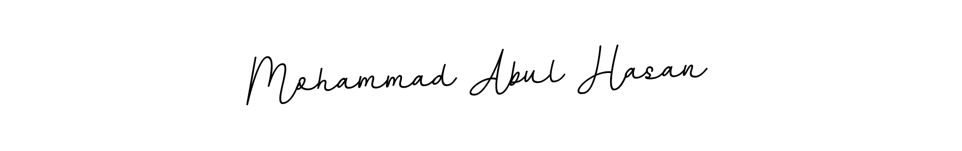 Create a beautiful signature design for name Mohammad Abul Hasan. With this signature (BallpointsItalic-DORy9) fonts, you can make a handwritten signature for free. Mohammad Abul Hasan signature style 11 images and pictures png
