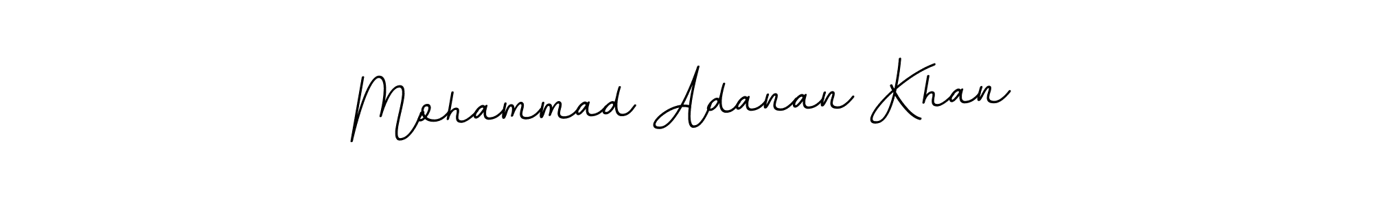 Create a beautiful signature design for name Mohammad Adanan Khan. With this signature (BallpointsItalic-DORy9) fonts, you can make a handwritten signature for free. Mohammad Adanan Khan signature style 11 images and pictures png