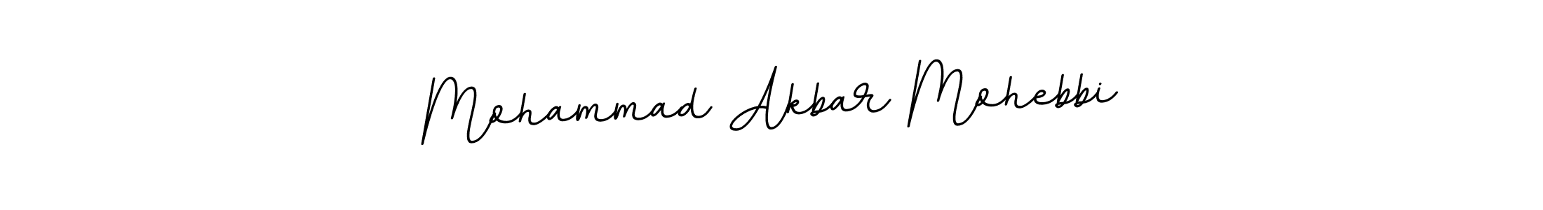 Make a beautiful signature design for name Mohammad Akbar Mohebbi. Use this online signature maker to create a handwritten signature for free. Mohammad Akbar Mohebbi signature style 11 images and pictures png