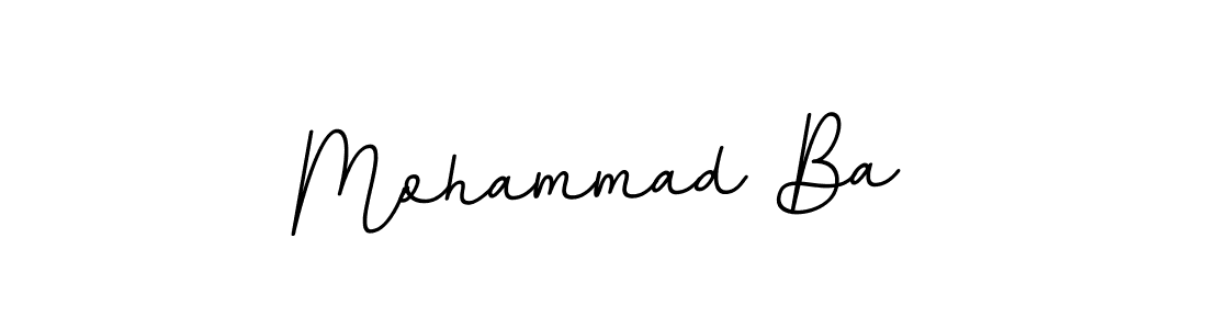 Use a signature maker to create a handwritten signature online. With this signature software, you can design (BallpointsItalic-DORy9) your own signature for name Mohammad Ba. Mohammad Ba signature style 11 images and pictures png