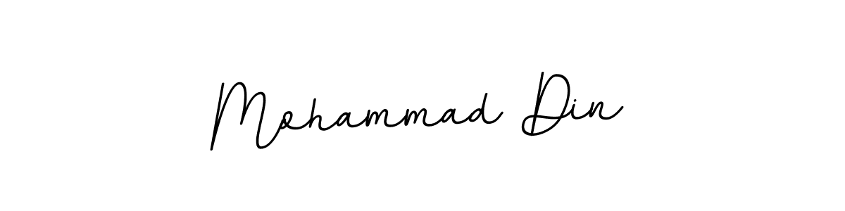 Design your own signature with our free online signature maker. With this signature software, you can create a handwritten (BallpointsItalic-DORy9) signature for name Mohammad Din. Mohammad Din signature style 11 images and pictures png