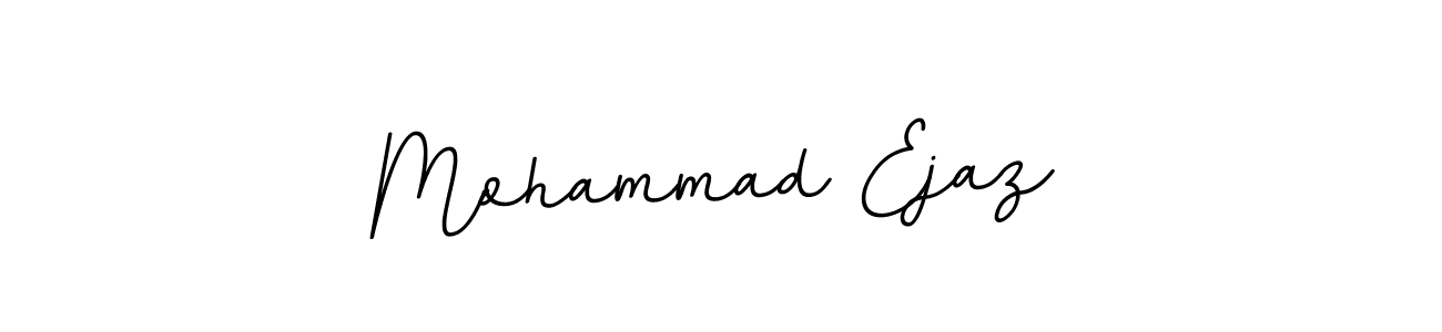 How to make Mohammad Ejaz name signature. Use BallpointsItalic-DORy9 style for creating short signs online. This is the latest handwritten sign. Mohammad Ejaz signature style 11 images and pictures png