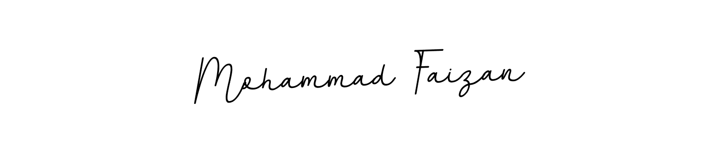 The best way (BallpointsItalic-DORy9) to make a short signature is to pick only two or three words in your name. The name Mohammad Faizan include a total of six letters. For converting this name. Mohammad Faizan signature style 11 images and pictures png