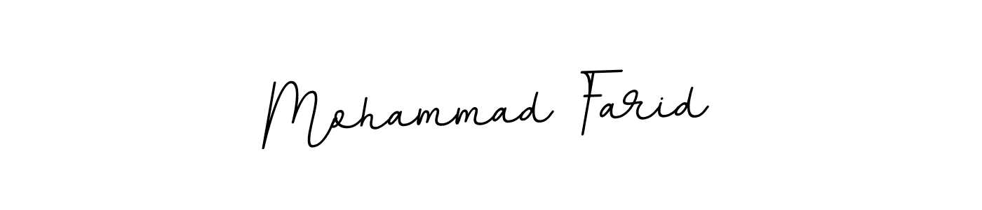 Make a beautiful signature design for name Mohammad Farid. Use this online signature maker to create a handwritten signature for free. Mohammad Farid signature style 11 images and pictures png