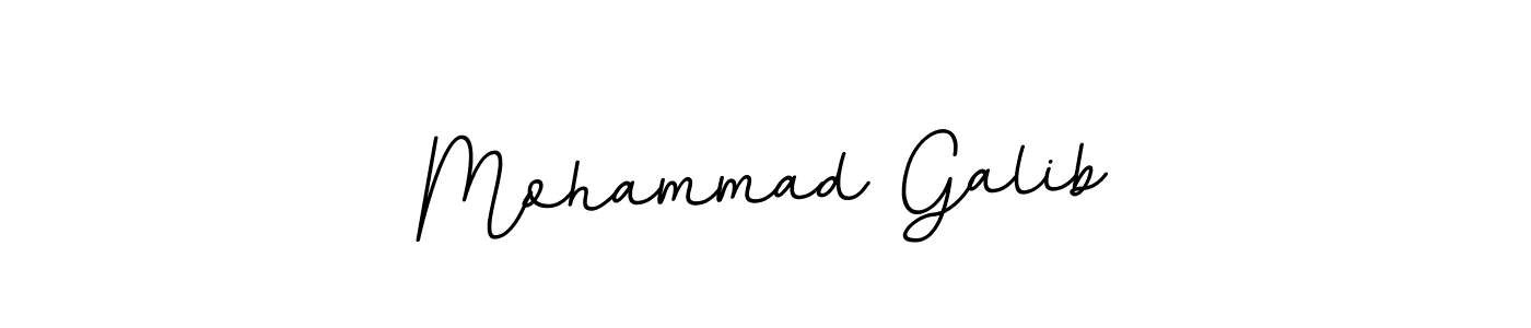 Design your own signature with our free online signature maker. With this signature software, you can create a handwritten (BallpointsItalic-DORy9) signature for name Mohammad Galib. Mohammad Galib signature style 11 images and pictures png