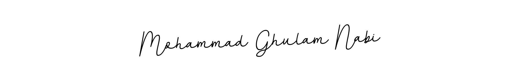 Make a beautiful signature design for name Mohammad Ghulam Nabi. With this signature (BallpointsItalic-DORy9) style, you can create a handwritten signature for free. Mohammad Ghulam Nabi signature style 11 images and pictures png