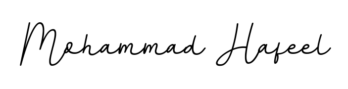 A classic penmanship look for Mohammad Hafeel. The BallpointsItalic-DORy9 font brings timeless elegance and confidence to every signed document. Mohammad Hafeel signature style 11 images and pictures png