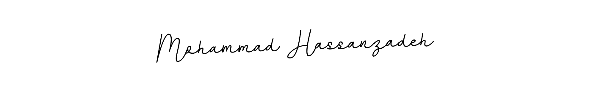 Use a signature maker to create a handwritten signature online. With this signature software, you can design (BallpointsItalic-DORy9) your own signature for name Mohammad Hassanzadeh. Mohammad Hassanzadeh signature style 11 images and pictures png