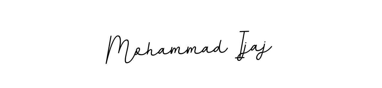 Design your own signature with our free online signature maker. With this signature software, you can create a handwritten (BallpointsItalic-DORy9) signature for name Mohammad Ijaj. Mohammad Ijaj signature style 11 images and pictures png