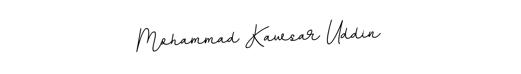 Make a beautiful signature design for name Mohammad Kawsar Uddin. With this signature (BallpointsItalic-DORy9) style, you can create a handwritten signature for free. Mohammad Kawsar Uddin signature style 11 images and pictures png