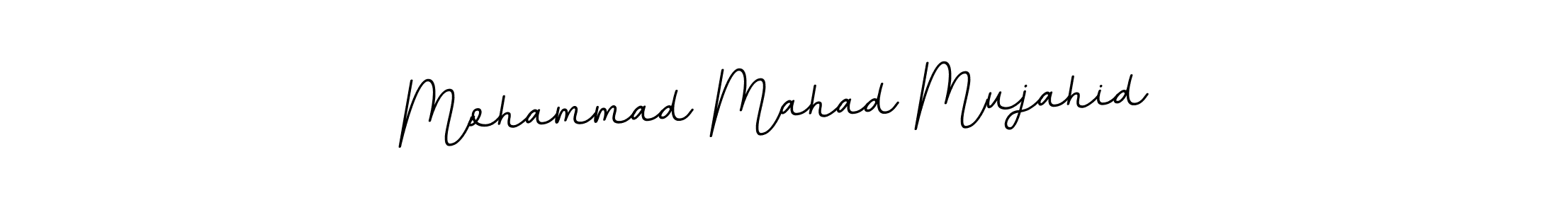 Create a beautiful signature design for name Mohammad Mahad Mujahid. With this signature (BallpointsItalic-DORy9) fonts, you can make a handwritten signature for free. Mohammad Mahad Mujahid signature style 11 images and pictures png