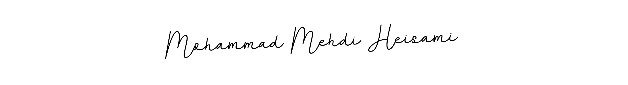 Make a beautiful signature design for name Mohammad Mehdi Heisami. Use this online signature maker to create a handwritten signature for free. Mohammad Mehdi Heisami signature style 11 images and pictures png