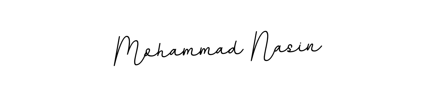 Similarly BallpointsItalic-DORy9 is the best handwritten signature design. Signature creator online .You can use it as an online autograph creator for name Mohammad Nasin. Mohammad Nasin signature style 11 images and pictures png