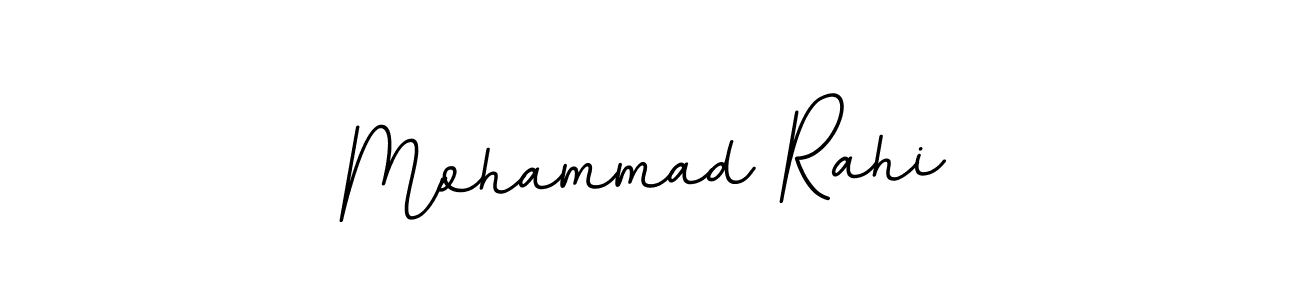 Create a beautiful signature design for name Mohammad Rahi. With this signature (BallpointsItalic-DORy9) fonts, you can make a handwritten signature for free. Mohammad Rahi signature style 11 images and pictures png