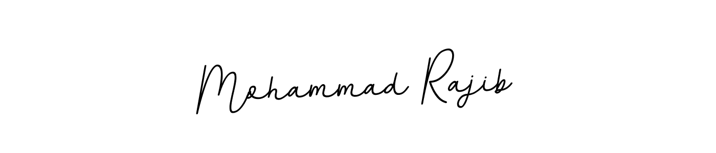 This is the best signature style for the Mohammad Rajib name. Also you like these signature font (BallpointsItalic-DORy9). Mix name signature. Mohammad Rajib signature style 11 images and pictures png