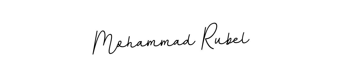 Mohammad Rubel stylish signature style. Best Handwritten Sign (BallpointsItalic-DORy9) for my name. Handwritten Signature Collection Ideas for my name Mohammad Rubel. Mohammad Rubel signature style 11 images and pictures png