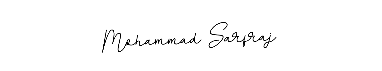 Use a signature maker to create a handwritten signature online. With this signature software, you can design (BallpointsItalic-DORy9) your own signature for name Mohammad Sarfraj. Mohammad Sarfraj signature style 11 images and pictures png