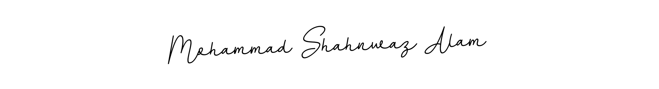 Make a beautiful signature design for name Mohammad Shahnwaz Alam. With this signature (BallpointsItalic-DORy9) style, you can create a handwritten signature for free. Mohammad Shahnwaz Alam signature style 11 images and pictures png