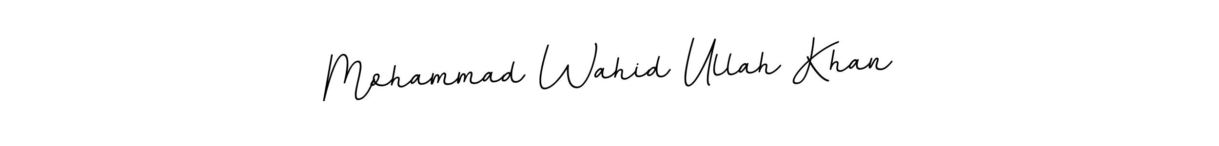 Make a beautiful signature design for name Mohammad Wahid Ullah Khan. Use this online signature maker to create a handwritten signature for free. Mohammad Wahid Ullah Khan signature style 11 images and pictures png
