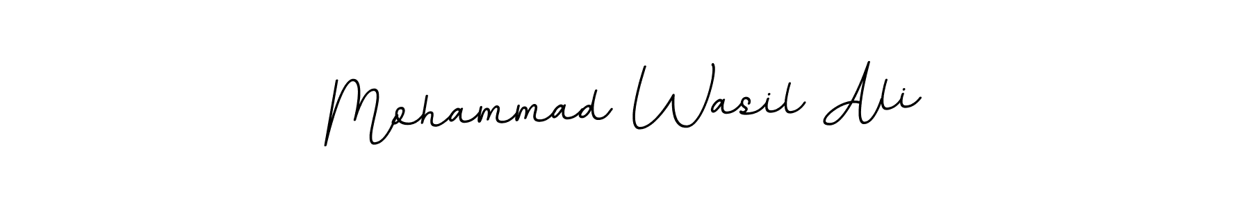 Create a beautiful signature design for name Mohammad Wasil Ali. With this signature (BallpointsItalic-DORy9) fonts, you can make a handwritten signature for free. Mohammad Wasil Ali signature style 11 images and pictures png