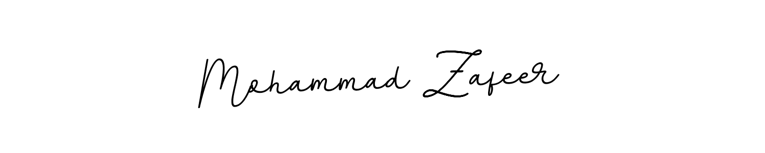 The best way (BallpointsItalic-DORy9) to make a short signature is to pick only two or three words in your name. The name Mohammad Zafeer include a total of six letters. For converting this name. Mohammad Zafeer signature style 11 images and pictures png