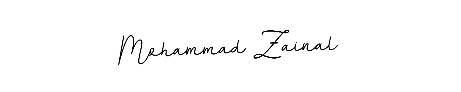 BallpointsItalic-DORy9 is a professional signature style that is perfect for those who want to add a touch of class to their signature. It is also a great choice for those who want to make their signature more unique. Get Mohammad Zainal name to fancy signature for free. Mohammad Zainal signature style 11 images and pictures png