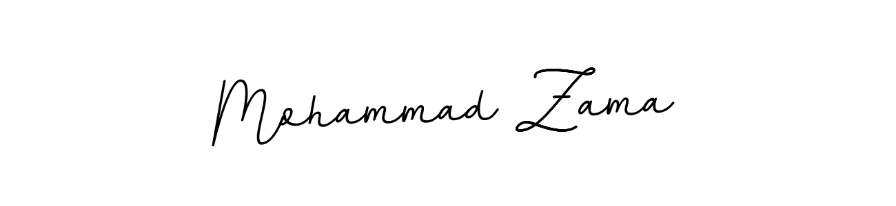 Make a beautiful signature design for name Mohammad Zama. With this signature (BallpointsItalic-DORy9) style, you can create a handwritten signature for free. Mohammad Zama signature style 11 images and pictures png