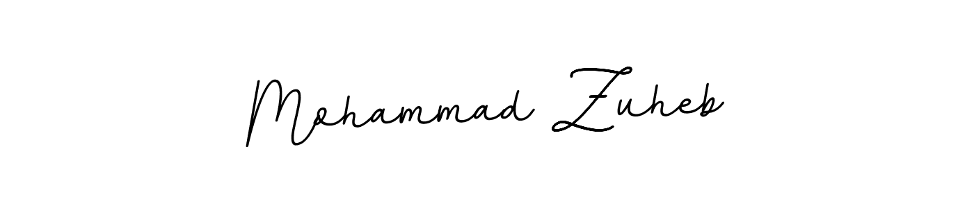 BallpointsItalic-DORy9 is a professional signature style that is perfect for those who want to add a touch of class to their signature. It is also a great choice for those who want to make their signature more unique. Get Mohammad Zuheb name to fancy signature for free. Mohammad Zuheb signature style 11 images and pictures png
