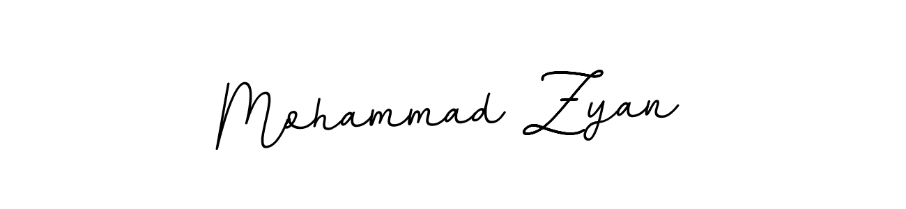 Use a signature maker to create a handwritten signature online. With this signature software, you can design (BallpointsItalic-DORy9) your own signature for name Mohammad Zyan. Mohammad Zyan signature style 11 images and pictures png