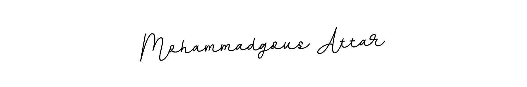 Use a signature maker to create a handwritten signature online. With this signature software, you can design (BallpointsItalic-DORy9) your own signature for name Mohammadgous Attar. Mohammadgous Attar signature style 11 images and pictures png
