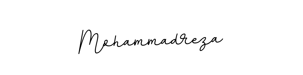 The best way (BallpointsItalic-DORy9) to make a short signature is to pick only two or three words in your name. The name Mohammadreza include a total of six letters. For converting this name. Mohammadreza signature style 11 images and pictures png