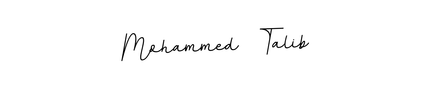 How to Draw Mohammed  Talib signature style? BallpointsItalic-DORy9 is a latest design signature styles for name Mohammed  Talib. Mohammed  Talib signature style 11 images and pictures png