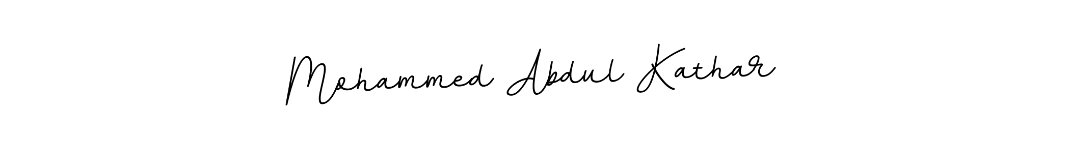 It looks lik you need a new signature style for name Mohammed Abdul Kathar. Design unique handwritten (BallpointsItalic-DORy9) signature with our free signature maker in just a few clicks. Mohammed Abdul Kathar signature style 11 images and pictures png