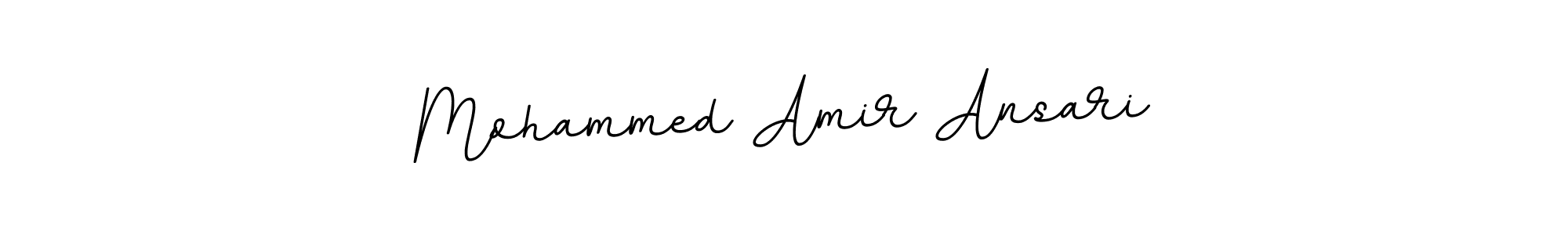 The best way (BallpointsItalic-DORy9) to make a short signature is to pick only two or three words in your name. The name Mohammed Amir Ansari include a total of six letters. For converting this name. Mohammed Amir Ansari signature style 11 images and pictures png