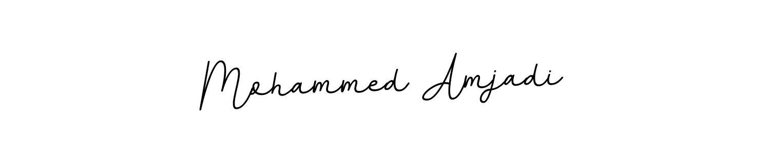 if you are searching for the best signature style for your name Mohammed Amjadi. so please give up your signature search. here we have designed multiple signature styles  using BallpointsItalic-DORy9. Mohammed Amjadi signature style 11 images and pictures png