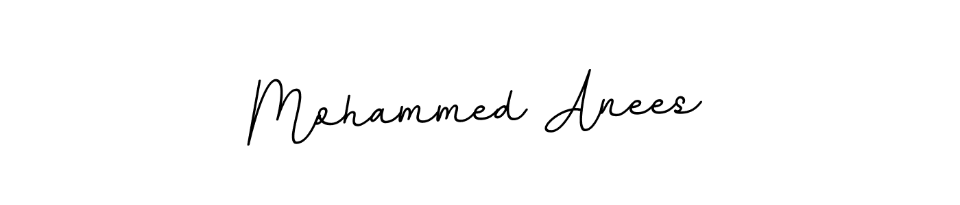 Mohammed Anees stylish signature style. Best Handwritten Sign (BallpointsItalic-DORy9) for my name. Handwritten Signature Collection Ideas for my name Mohammed Anees. Mohammed Anees signature style 11 images and pictures png