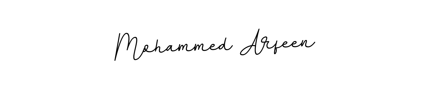 Create a beautiful signature design for name Mohammed Arfeen. With this signature (BallpointsItalic-DORy9) fonts, you can make a handwritten signature for free. Mohammed Arfeen signature style 11 images and pictures png