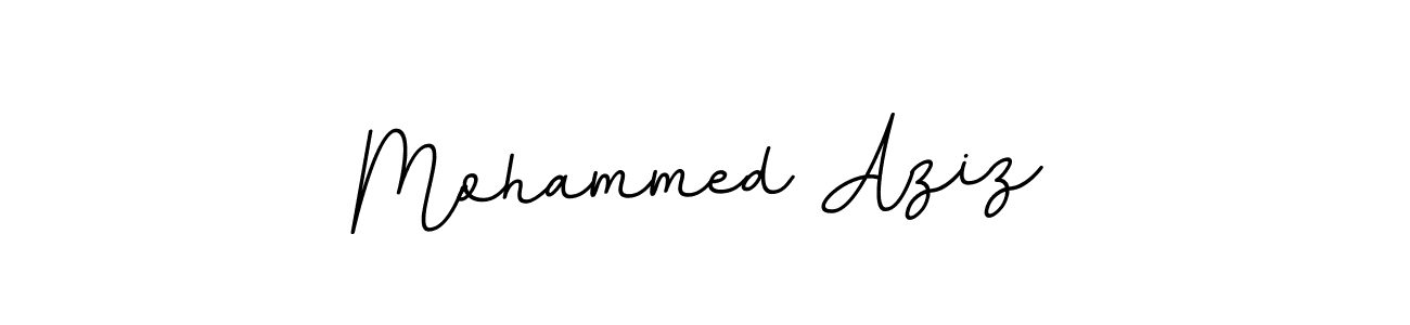 Design your own signature with our free online signature maker. With this signature software, you can create a handwritten (BallpointsItalic-DORy9) signature for name Mohammed Aziz. Mohammed Aziz signature style 11 images and pictures png