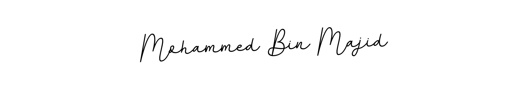 This is the best signature style for the Mohammed Bin Majid name. Also you like these signature font (BallpointsItalic-DORy9). Mix name signature. Mohammed Bin Majid signature style 11 images and pictures png