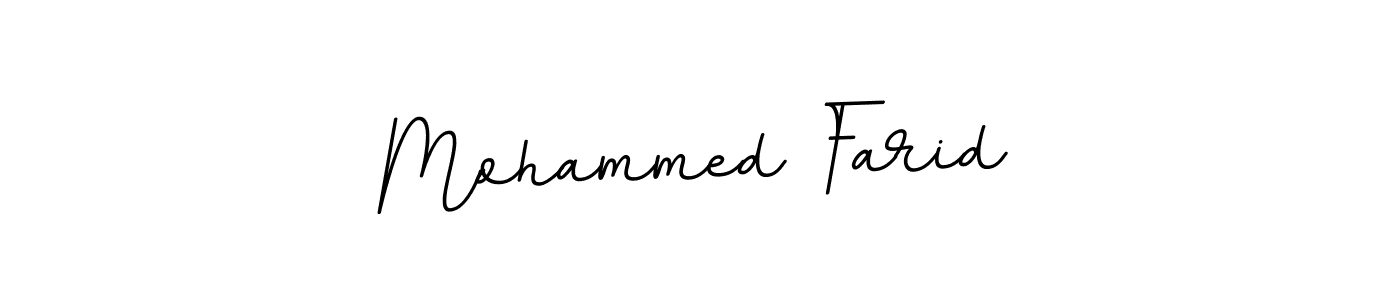 How to make Mohammed Farid signature? BallpointsItalic-DORy9 is a professional autograph style. Create handwritten signature for Mohammed Farid name. Mohammed Farid signature style 11 images and pictures png