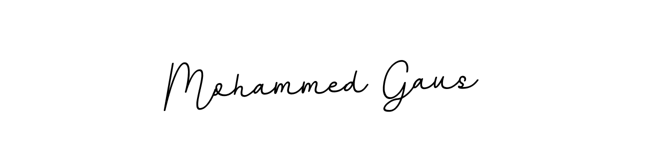 Design your own signature with our free online signature maker. With this signature software, you can create a handwritten (BallpointsItalic-DORy9) signature for name Mohammed Gaus. Mohammed Gaus signature style 11 images and pictures png