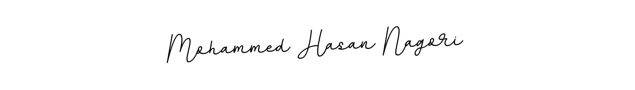 How to make Mohammed Hasan Nagori signature? BallpointsItalic-DORy9 is a professional autograph style. Create handwritten signature for Mohammed Hasan Nagori name. Mohammed Hasan Nagori signature style 11 images and pictures png